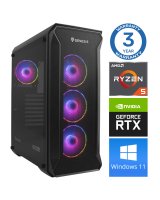  INTOP Ryzen 5 5600X 32GB 500SSD M.2 NVME RTX4070 12GB WIN11Pro 