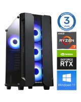  INTOP Ryzen 7 5700X 16GB 250SSD M.2 NVME RTX3050 6GB WIN11 