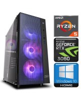  INTOP Ryzen 5 3600 32GB 240SSD M.2 NVME+1TB RTX3060 12GB WIN10 