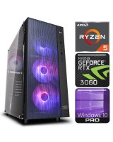  INTOP Ryzen 5 5600X 32GB 240SSD M.2 NVME+2TB RTX4060 8GB WIN10Pro 