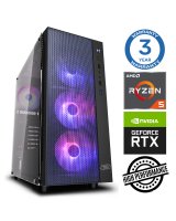  INTOP Ryzen 5 3600 32GB 240SSD M.2 NVME+1TB RTX4060Ti 8GB no-OS 