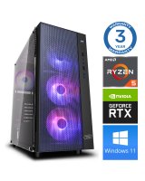  INTOP Ryzen 5 3600 32GB 480SSD M.2 NVME+2TB RTX4060Ti 8GB WIN11Pro 