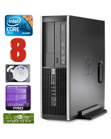  HP 8100 Elite SFF i5-650 8GB 2TB GT1030 2GB DVD WIN10Pro 