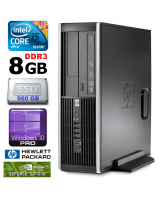  HP 8100 Elite SFF i5-650 8GB 960SSD GT1030 2GB DVD WIN10Pro 