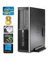  HP 8100 Elite SFF i5-750 8GB 1TB GT1030 2GB DVD WIN10 