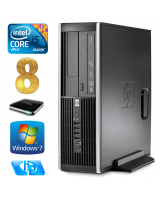  HP 8100 Elite SFF i5-650 8GB 1TB DVD WIN7Pro 