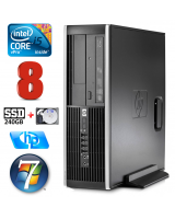  HP 8100 Elite SFF i5-650 8GB 240SSD+2TB DVD WIN7Pro 