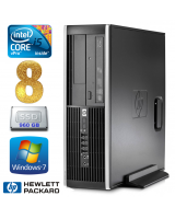  HP 8100 Elite SFF i5-650 8GB 960SSD DVD WIN7Pro 