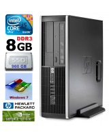  HP 8100 Elite SFF i5-650 8GB 960SSD GT1030 2GB DVD WIN7Pro 