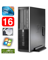  HP 8100 Elite SFF i5-650 16GB 2TB GT1030 2GB DVD WIN7Pro 