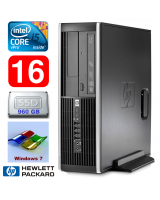  HP 8100 Elite SFF i5-650 16GB 960SSD DVD WIN7Pro 