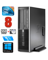  HP 8100 Elite SFF i5-650 8GB 240SSD+1TB DVD WIN10 