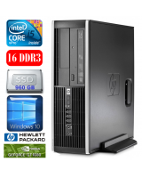  HP 8100 Elite SFF i5-650 16GB 960SSD GT1030 2GB DVD WIN10 