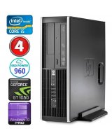  HP 8100 Elite SFF i5-750 4GB 960SSD GT1030 2GB DVD WIN10Pro 