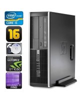  HP 8100 Elite SFF i5-750 16GB 1TB GT1030 2GB DVD WIN10Pro 