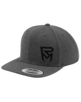  Cepure Rock Machine Snapback, tumši pelēka 