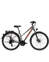  Tūrisma velosipēds Bisan 28 TRX8300 City Lady (PR10010432) pelēks/oranžs (18) 