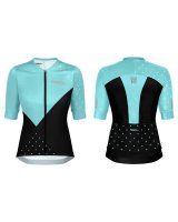  Velo krekls Rock Machine Race Jersey SS WMN, gaiši zila, L 