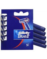  Gillette Blue II jednorazowe maszynki do golenia dla mężczyzn 5szt, 849031 