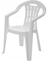  4Living Plastikinė kėdė 4living Curver Mallorca, balta, R41392 