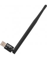  Karta sieciowa Qoltec Bezprzewodowy Adapter Wi-Fi USB z anteną (57001) 