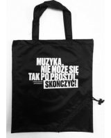  Polskie Wydawnictwo Muzyczne Torba na zakupy czarna - cytat, 423034 
