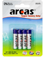  Arcas Bateria Super Heavy Duty AAA / R03 4 szt., 10700403 