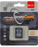  Karta Imro MicroSDHC 8 GB Class 10 UHS-I/U1 (KOM000654) 
