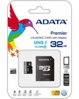  Karta ADATA Premier MicroSDHC 32 GB Class 10 UHS-I/U1 (AUSDH32GUICL10RA1) 