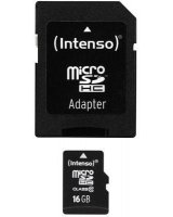  Karta Intenso MicroSDHC 16 GB Class 10 (3413470) 