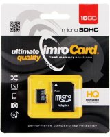  Karta Imro MicroSDHC 16 GB Class 10 UHS-I/U1 (KOM000558) 