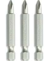  Dedra zestaw końcówek wkrętakowych Phillips PH1/2/3x25mm, blister (18A07S02) 