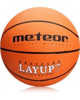  Meteor Piłka do koszykówki LAYUP #7 pomarańczowa (07055) 
