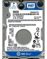  Dysk WD Blue 500 GB 2.5'' SATA III (WD5000LPCX) 