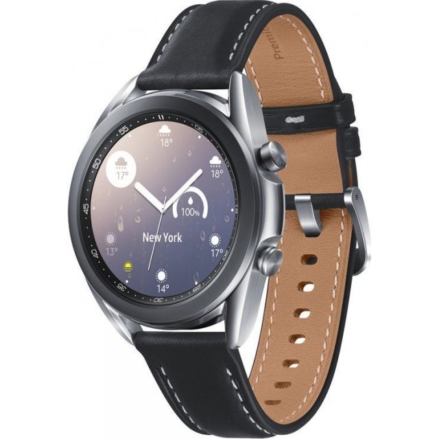  Smartwatch Samsung Galaxy Watch 3 Mystic Silver 41mm LTE Czarny (SM-R855FZSAEUE) 