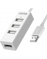  HUB USB Unitek 4x USB-A 2.0 (Y-2146 - biały) 