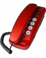  Telefon stacjonarny Dartel LJ-260 Czerwony, LJ260CZERWONY 