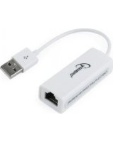  Karta sieciowa Gembird USB - RJ-45 Biały (NIC-U2-02) 