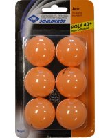  Victoria Sport Piłeczki do tenisa stołowego Jade pomarańczowe 6 sztuk, SSB0103 