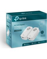  Adapter powerline TP-Link TP-LINK Power Line PA8010P 1300Mbps 1x1GB uniwersalny, TL-PA8010P KIT 