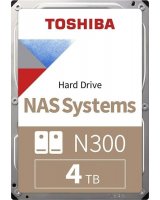  Dysk serwerowy Toshiba N300 (retail) 4 TB 3.5'' SATA III (6 Gb/s) (HDWG440EZSTA) 