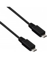  Kabel USB Akyga Wtyczka prosta microUSB - 0.6 m Czarny (AK-USB-17) 