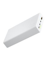  Green Cell GC PowerPlay 20S White Power Bank 20000mAh 22.5W PD USB C with Fast Charging Portable Phone Charger for iPhone 15 14, PBGC03SW 