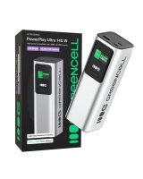  Greencell Powerbank 25200mAh 140W PD USB-C with Fast Charging for Laptop, MacBook, iPhone 16 15 14 Pro Max, Samsung Galaxy S25, PBGC25UD 