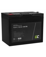  Green Cell LiFePO4 Battery 12V 12.8V 50Ah for photovoltaic system, campers and boats, CAV06 