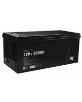  Green Cell AGM VRLA 12V 200Ah maintenance-free battery for camper, photovoltaics, solar panels, boats, AGM33 