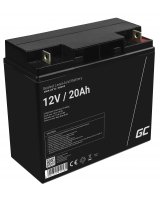  Green Cell AGM VRLA 12V 20Ah maintenance-free battery for mower, scooter, boat, wheelchair, AGM10 