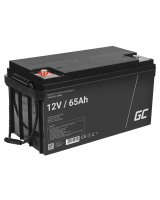  Green Cell AGM VRLA 12V 65Ah maintenance-free battery for camper, photovoltaics, solar panels, boats, AGM28 
