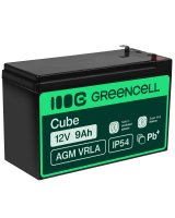  Green Cell AGM VRLA 12V 9Ah maintenance-free battery for UPS units, AGM06 