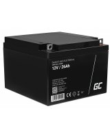  Green Cell AGM VRLA 12V 26Ah maintenance-free battery for mower, scooter, boat, wheelchair, AGM35 